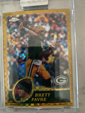 2003 Topps Chrome Xfactor Brett Favre 20/101 Uncirculated