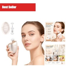 Mini Massage Gun for Face Scalp, 4 Speed Settings, Lightweight, Rechargeable