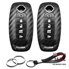 2pcs Compatible with Nissan Key Fob Cover Case Key Chain fit for Nissan Rogue