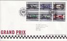 GB Stamps First Day Cover Grand Prix Racing Cars, Formula One, race SHS 2007