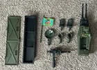 Gi Joe ARAH 1983 Headquarters Parts Pieces Lot Flag Radar Chair Antenna