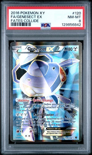 Genesect-EX graded PSA 8 for sale on eBay