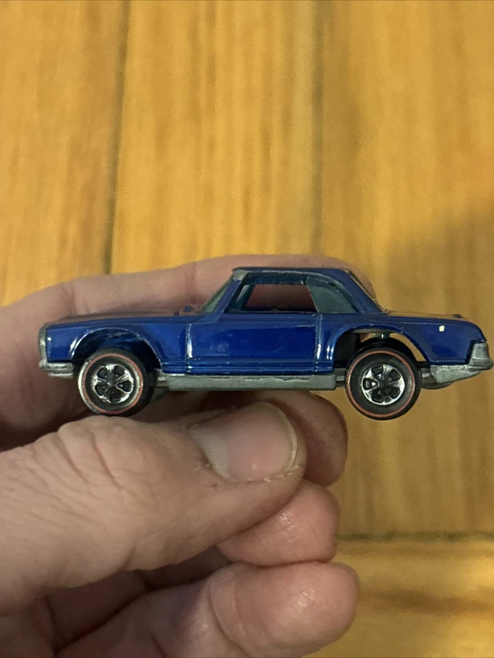 Mercedes Benz 280SL 1969 Hot Wheels Redline Hong Kong envío gratuito Foto 4 de 4