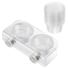 1 Set Reptile Bowl Reptile Food Dish Crested Gecko Food Dish Tortoise Supplies