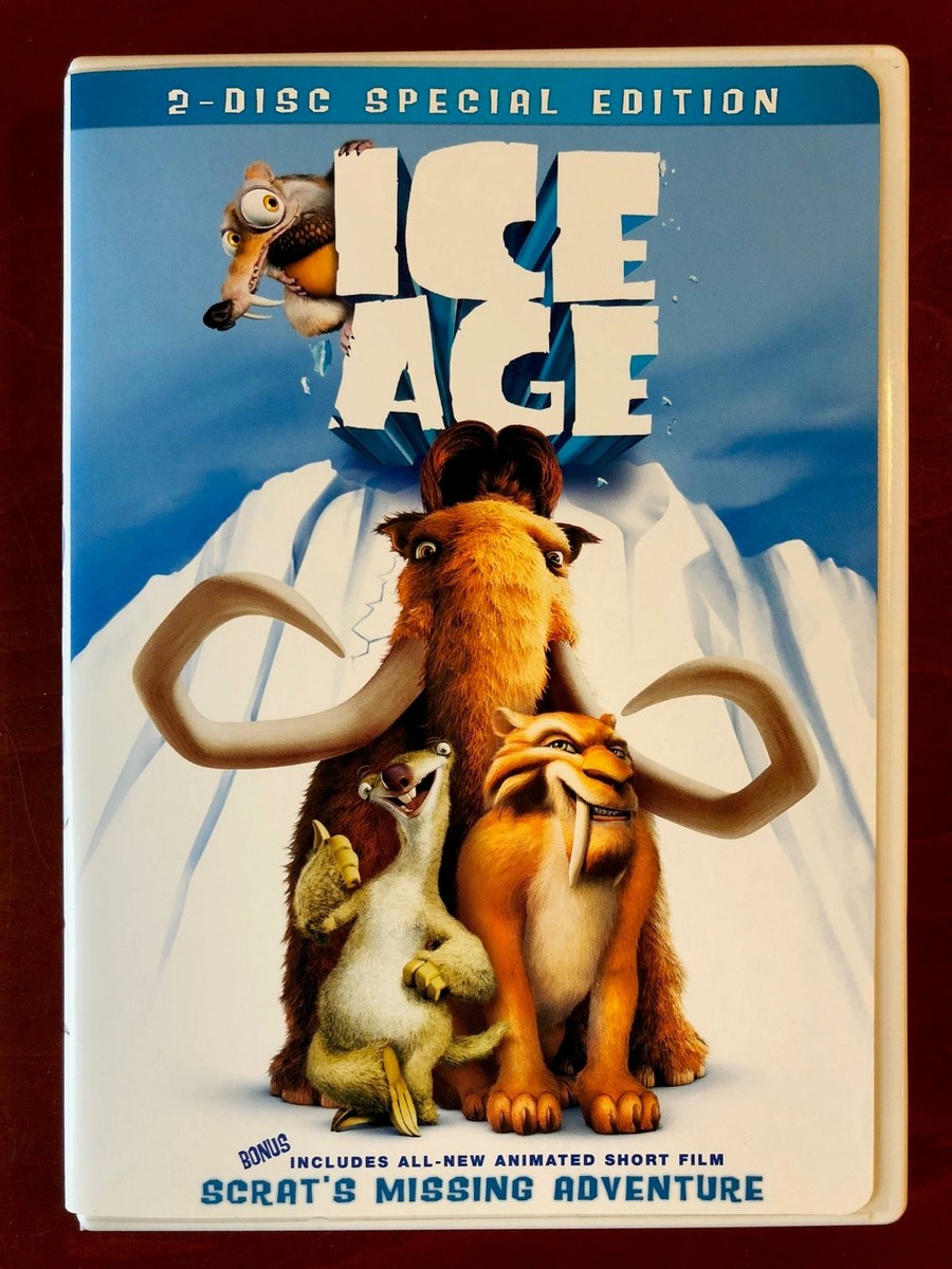 Ice Age (DVD, 2002, 2-Disc Special Edition) - K7 24543046646 Ice Age (DVD, 2002, 2-Disc Special Edition) - K7 24543046646