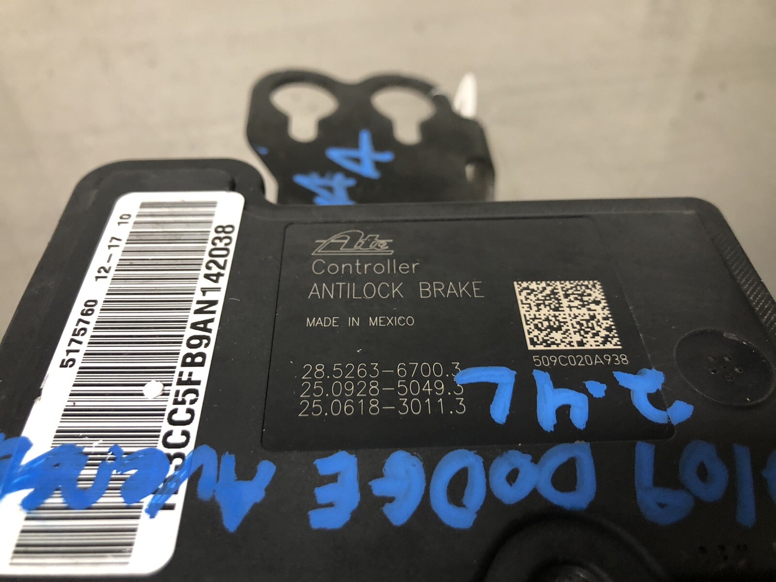 2010 Dodge Avenger Sebring ABS Pump / Module Anti Lock Brakes eBay