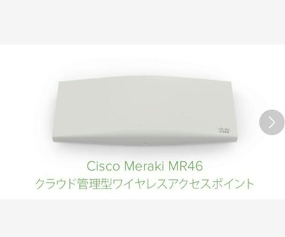 新品未使用 Cisco Meraki MR46-HW-L 無線LANルーター CISCO Meraki MR-46-HW-L ワイヤレス無線LAN - メルカリ