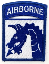 U.S. ARMY 18TH AIRBORNE CORPS MILITARY VETERAN EMBROIDERED PATCH EE-81