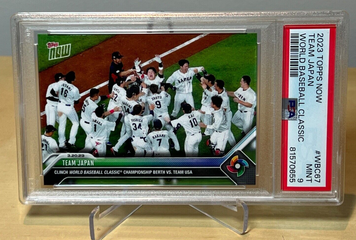 【PSA10】 2023 Topps Now Team Japan 2023 Topps Now WBC Team Japan PSA10 World Baseball Classic