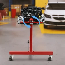 2000 LBS Folding Engine Stand Vehicle Engine Block Stand 360 Degree Head