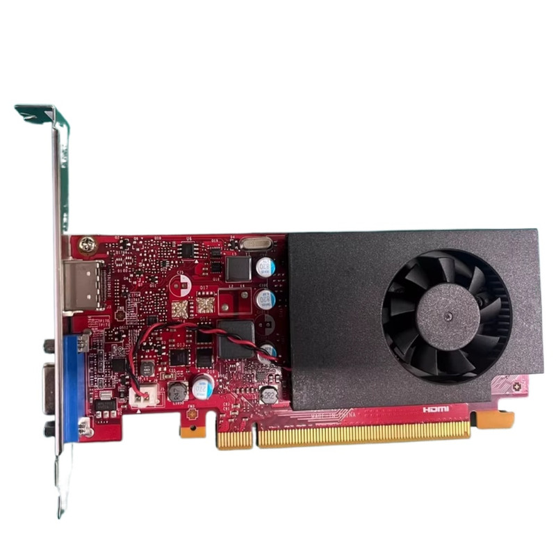 Original Lenovo GT1010 2G DDR5 Graphics Card With VGA+HDMI Port FRU5V10W62721