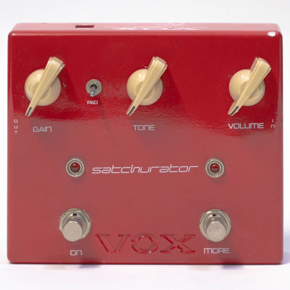 Vox JS DS Joe Satriani Satchurator Distortion Guitar Effect