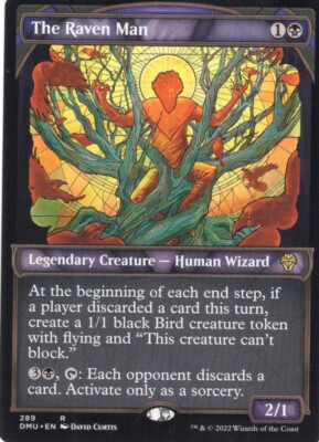 4X THE RAVEN MAN 289 SHOWCASE DOMINARIA UNITED MAGIC MTG NM X4