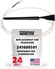 Frigidaire 241608501 Replacement Refrigerator Thermistor 24 Month Warranty