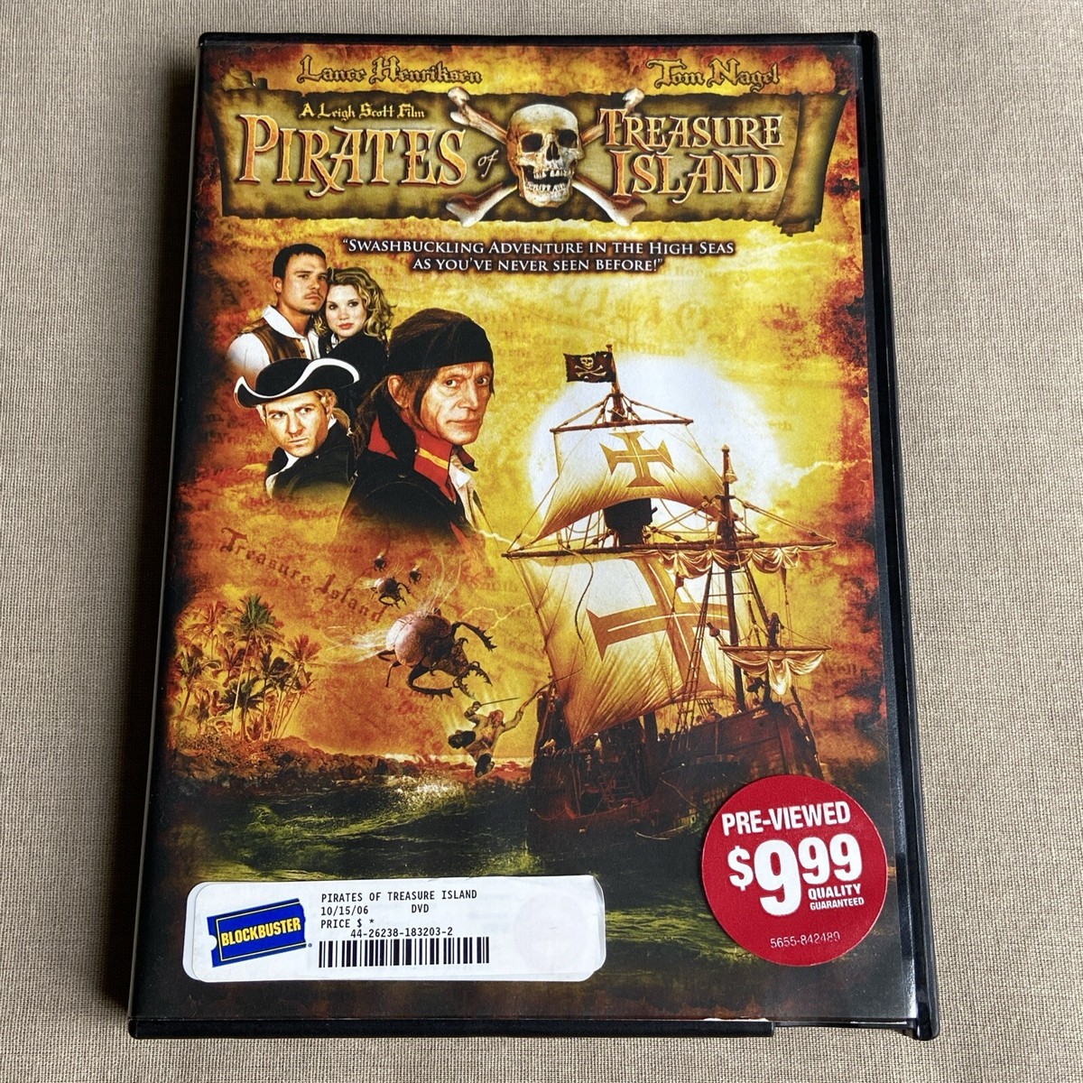 Pirates Of Treasure Island (DVD 2006) Action Adventure Lance