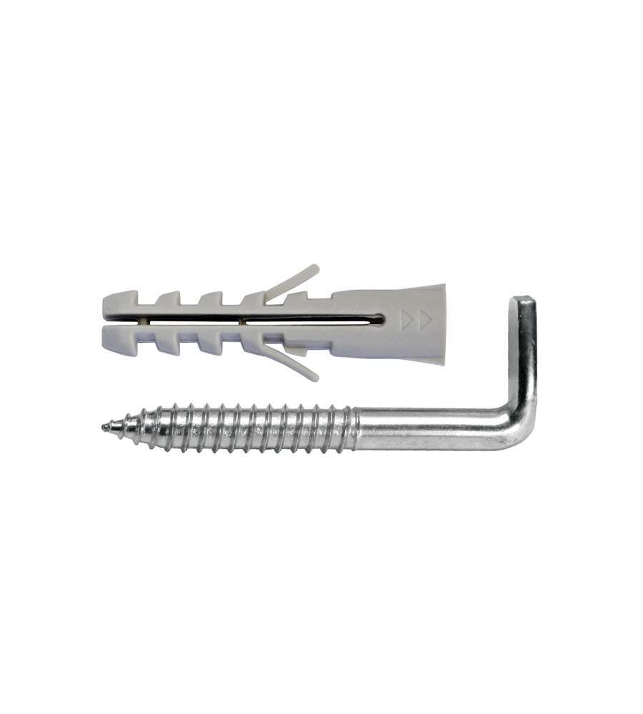 Tasselli in nylon Diam. 12 x 60 per scaldabagni e cassette di scarico 2 pz.