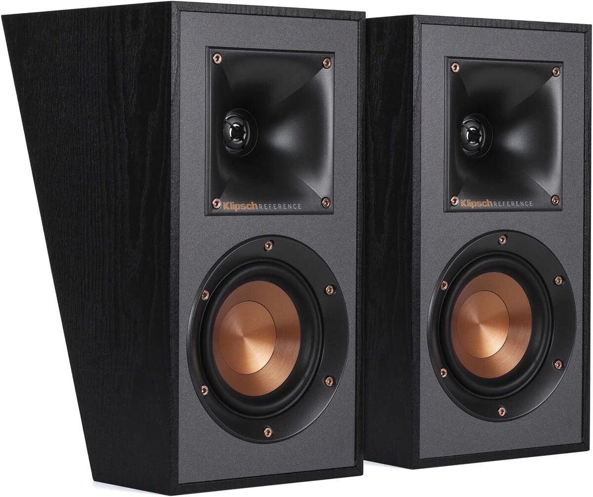 Klipsch Reference R-41SA Dolby Atmos Speakers Black Pair Klipsch Reference R-41SA Dolby Atmos Speakers Black Pair
