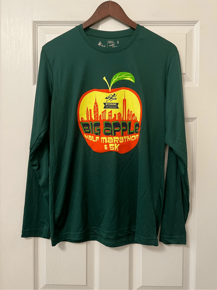 NYCRUNS 2023 BIG APPLE HALF MARATHON & 5K T-SHIRT | eBay