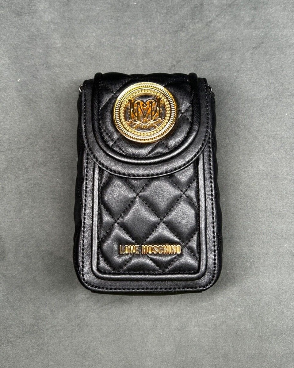 love moschino phone bag