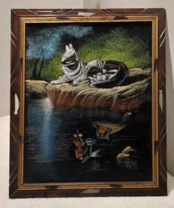 Native American Velvet Painting | eBay