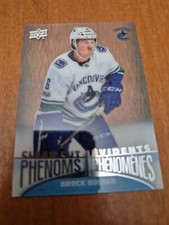 2018-19 Tim Hortons HOCKEY CARD CLEAR CUT Phenoms CARD # CC14 Brock Boeser