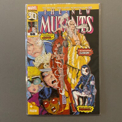 NEW MUTANTS 98 3D REPRINT 1ST APPEARANCE DEADPOOL (2024, MARVEL COMICS)