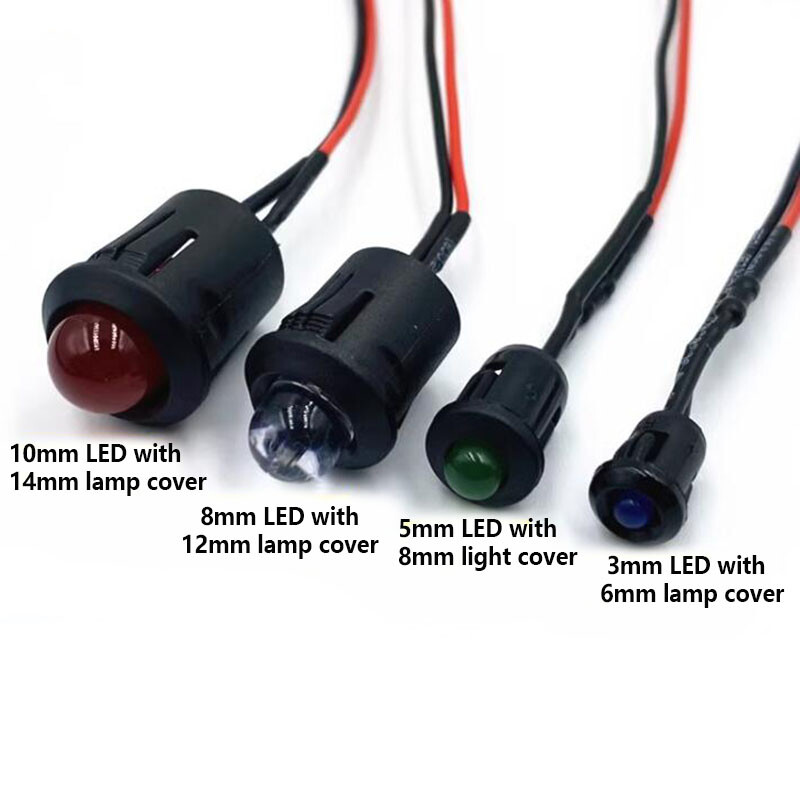 24VDC Yellow LED Flashing Light Element - A.S.I Automation Ltd