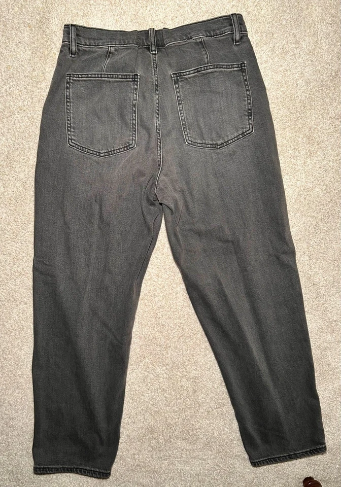 Uniqlo Grey Mens Baggy Jeans Size 30 - Image 2 of 3