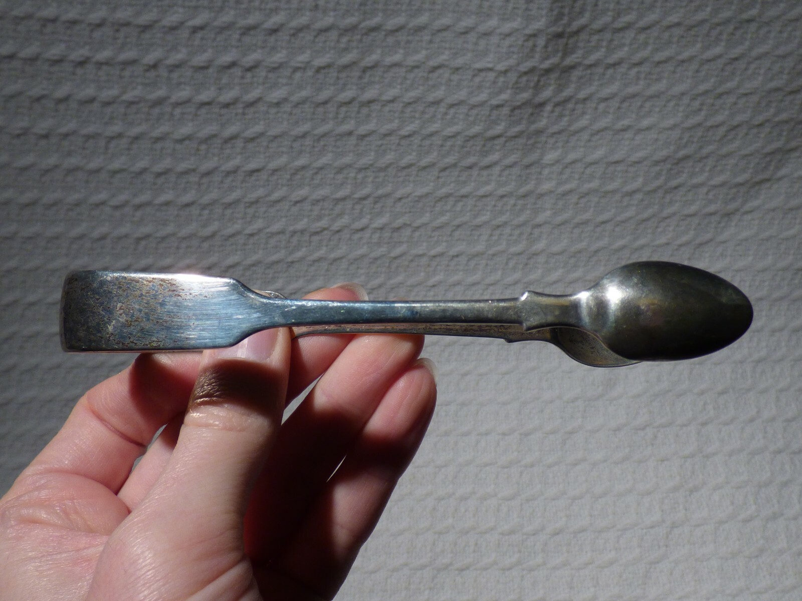Antique Victorian Sterling Silver Sugar Tongs Nips London 1864 38.3g