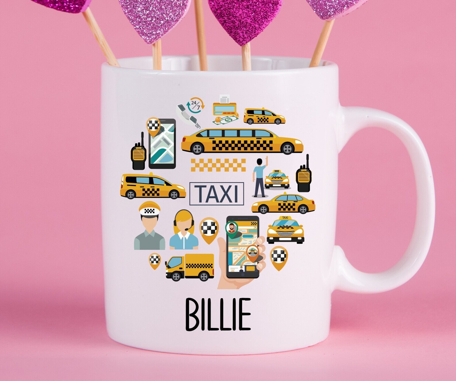 Personalized Taxi Driver Mug Taxi Driver Gift Best Taxi Driver Mug Gift Ideas