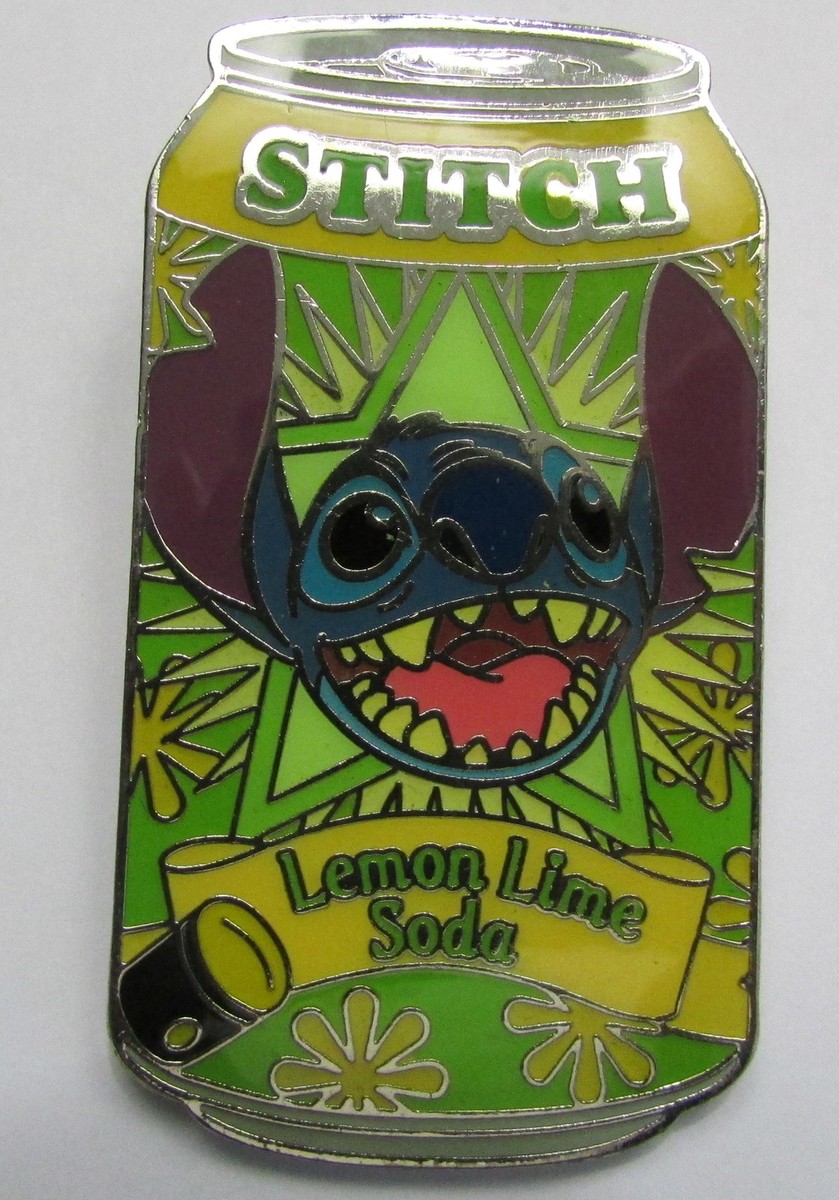 Disney Spotlight Soda Can Collection Stitch Lemon Lime Soda