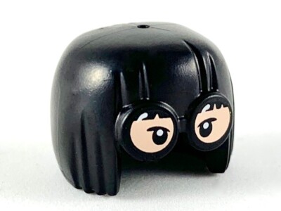 LEGO 41577pb01 Minifigure, Hair Combo, Large Glasses with Large Bowl Cut Hair