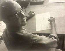 4  Press Photos Jules Feiffer American cartoonist and author Rare Photos