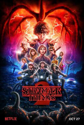 STRANGER THINGS ポスター Stranger Things Movie Poster 18'' x 28'' ID-1-32 | eBay
