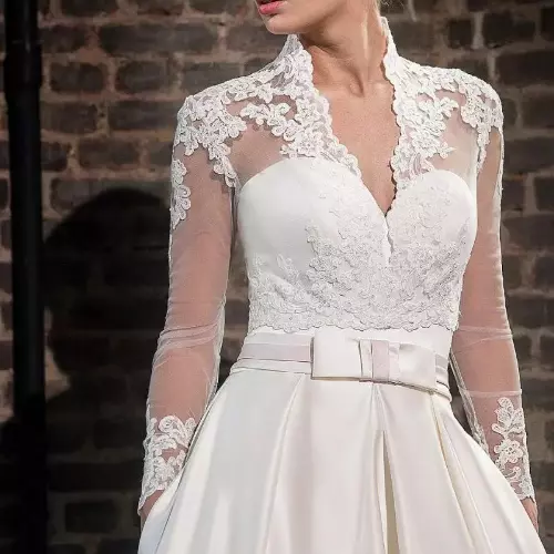 Lace sleeve outlet bolero