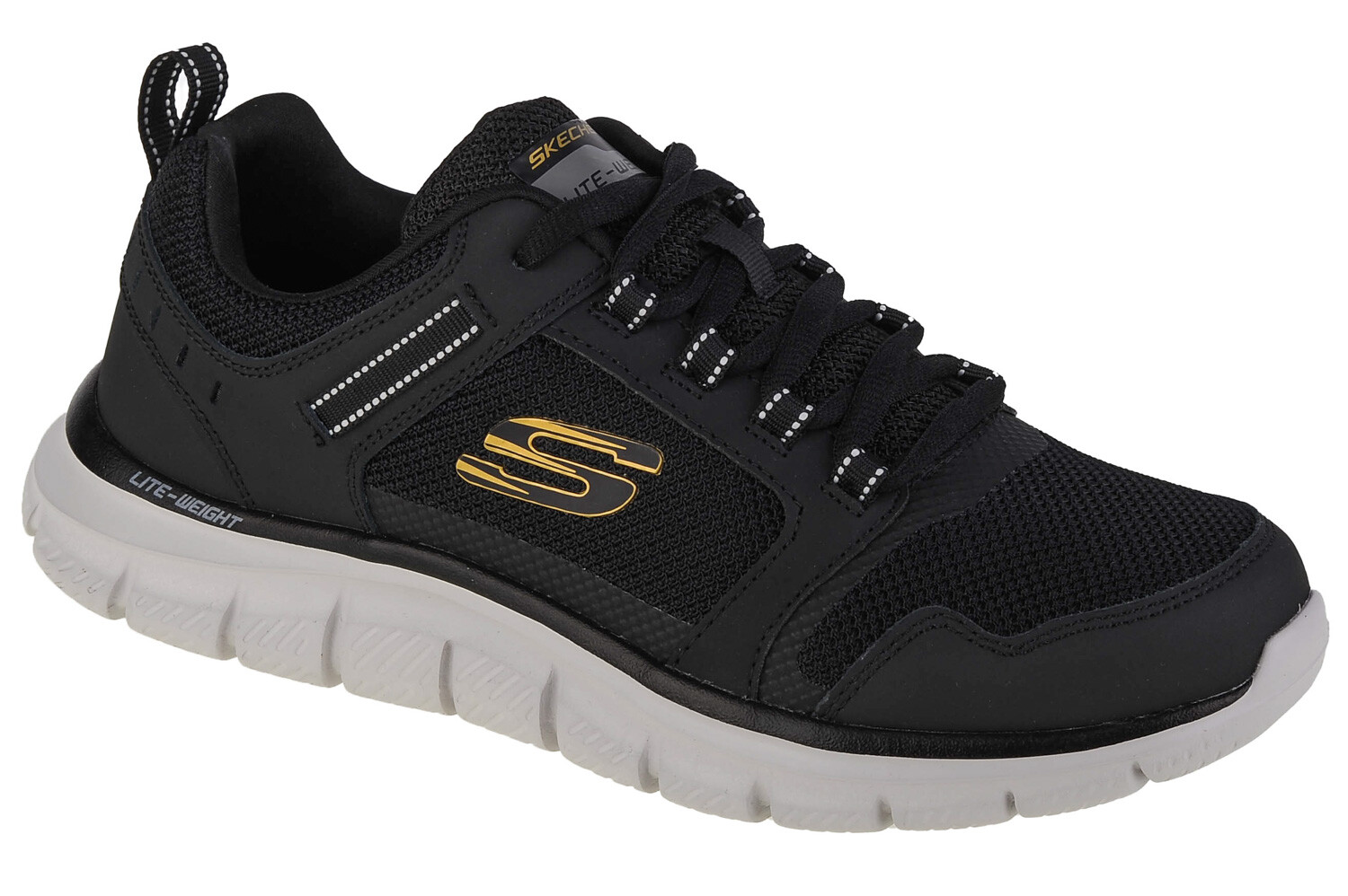 Кроссовки Herren Skechers Track-Knockhill Schwarz 14690₽