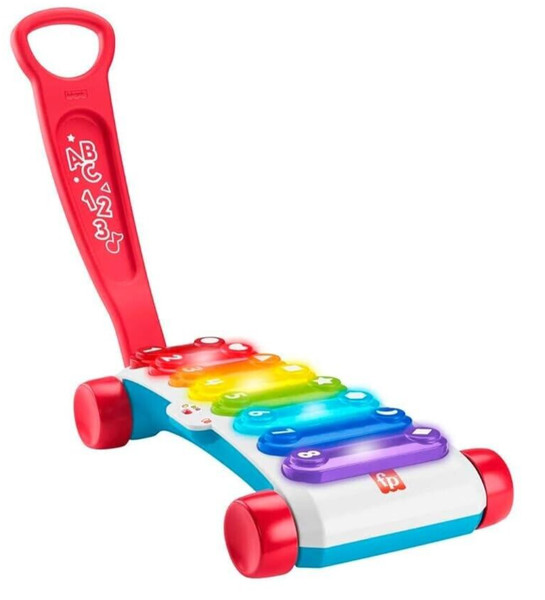 Fisher-Price Xilófono Gigante, Juguete Musical con Luces y Sonidos para aprendes