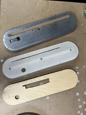 Lot of Assorted Craftsman Table Saw 10" Throat Plate Table Insert 113