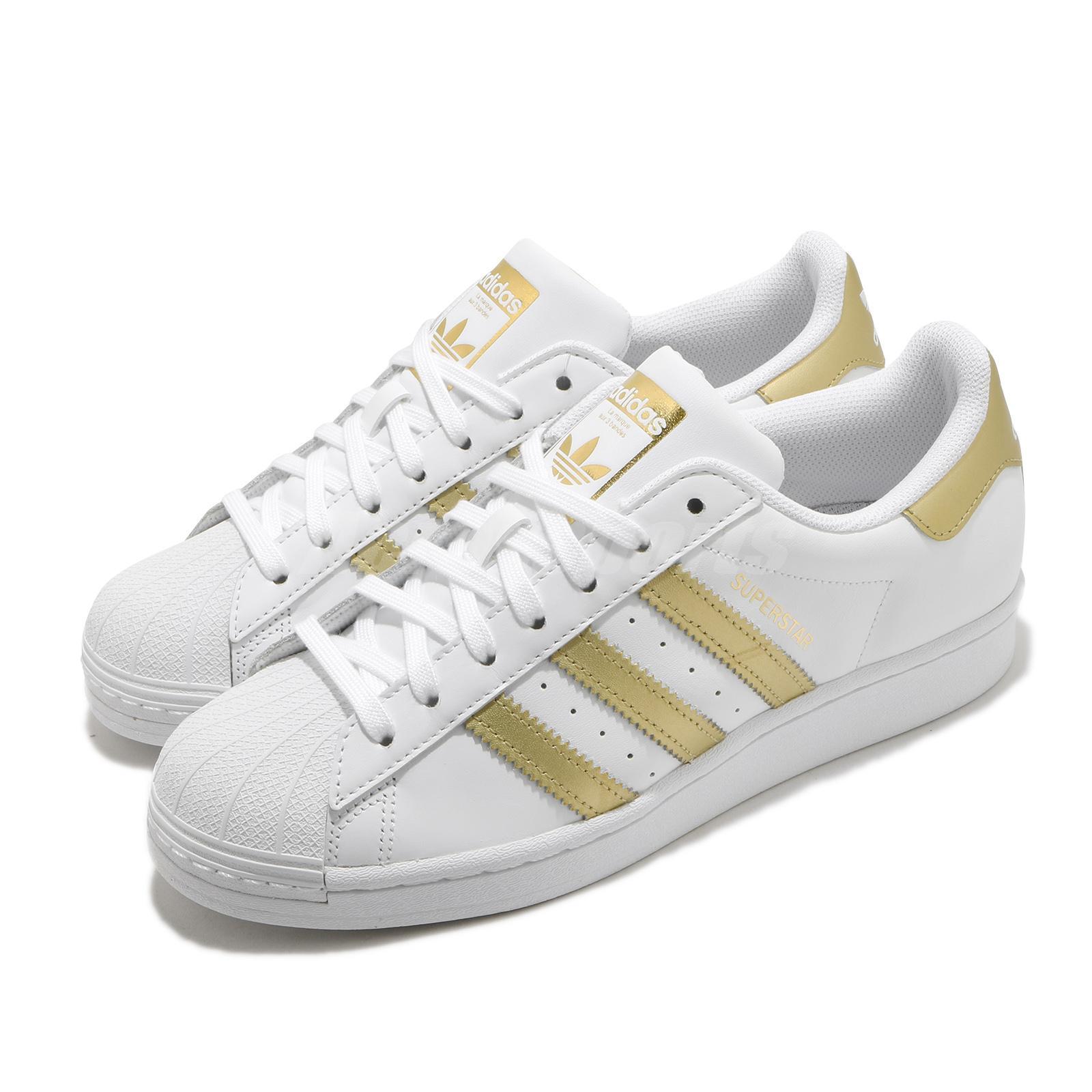 Commissie Probleem Om toevlucht te zoeken adidas Originals Superstar W White Gold Women Classic Casual Shoe Sneaker  FX7483 | eBay