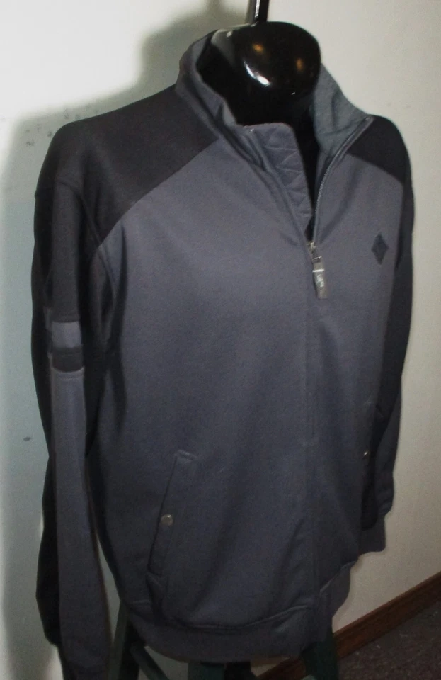EMS EASTERN MOUNTAN SPORTS Gray Full Zip Jacket Men's Size XL - Image 4 of 4
