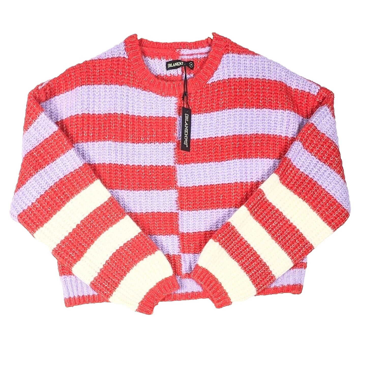 NYC Striped Regular Size Sweaters for Women