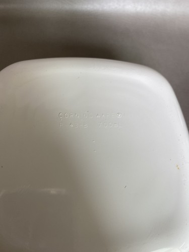 Corning Ware Spice of Life 7x5 1/2x3" 1 1/2 qt loaf pan P-4-B - & P-43-B - Picture 5 of 10