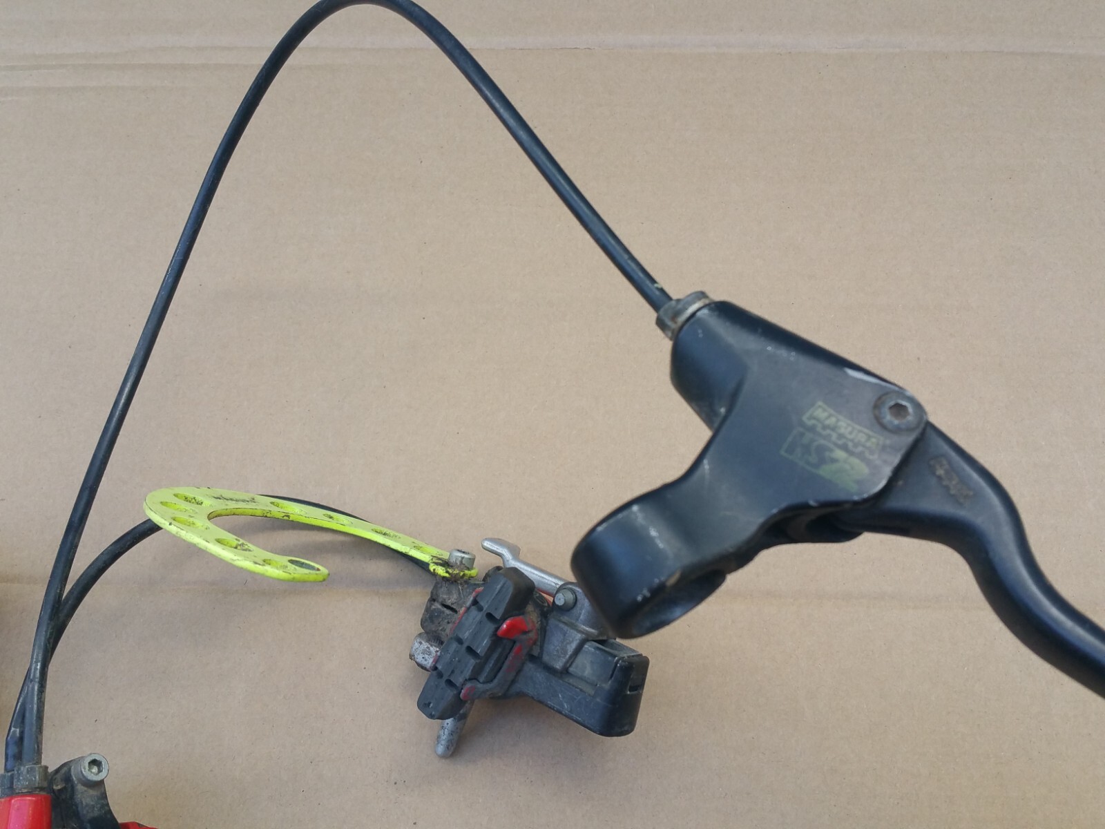 Vintage 90s Magura HS22 Evolution Hydraulic Mountain Bike Rim Brakes