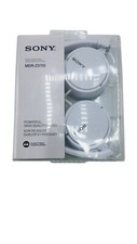 Sony MDRZX110/WHI ZX Series Stereo Headphones, MDR-ZX110 White