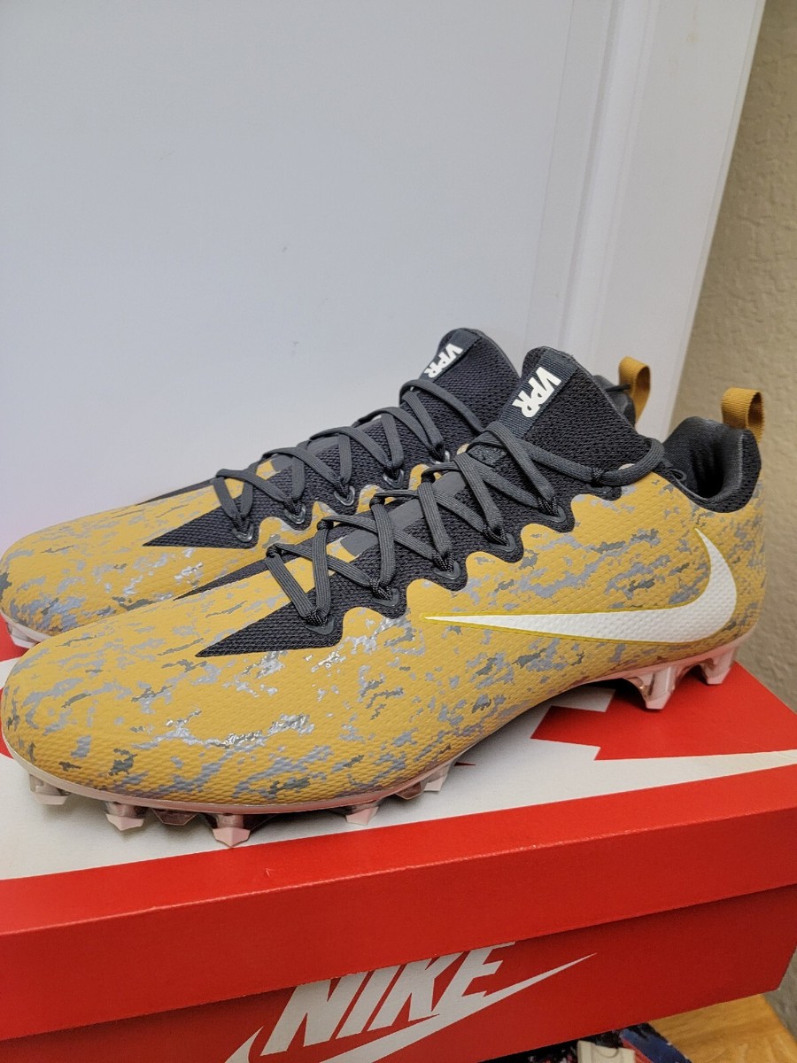 Size 16 Nike Vapor Untouchable Pro Camo Football Cleats Gold Gray AJ3859-710 _12.JPG?set_id=880000500F main image 2