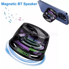 Mini Portable Bluetooth Speaker RGB Magnetic Music Player Stereo Sound Quality