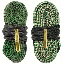 2 BORE ROPES Reusable Gun Barrel Cleaning Snakes 22 223 556 30 308 30-06 300 303