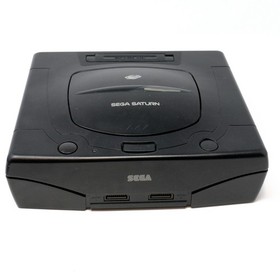 Sega Saturn Console - Item Only w/ Game and Flash Cart - Good Condition - Tested