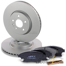 ATEC BREMSSCHEIBEN Ø300 BELÜFTET + BREMSBELÄGE VORNE FÜR OPEL MOKKA J13 AB BJ 12