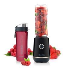 Breville Blend Active Personal Blender Black & Rose Gold Ice Crushing Power